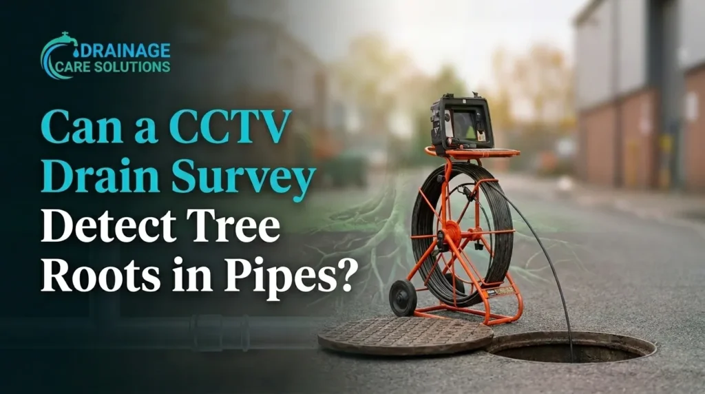 Can a CCTV Drain Survey Detect Tree Roots Fast?