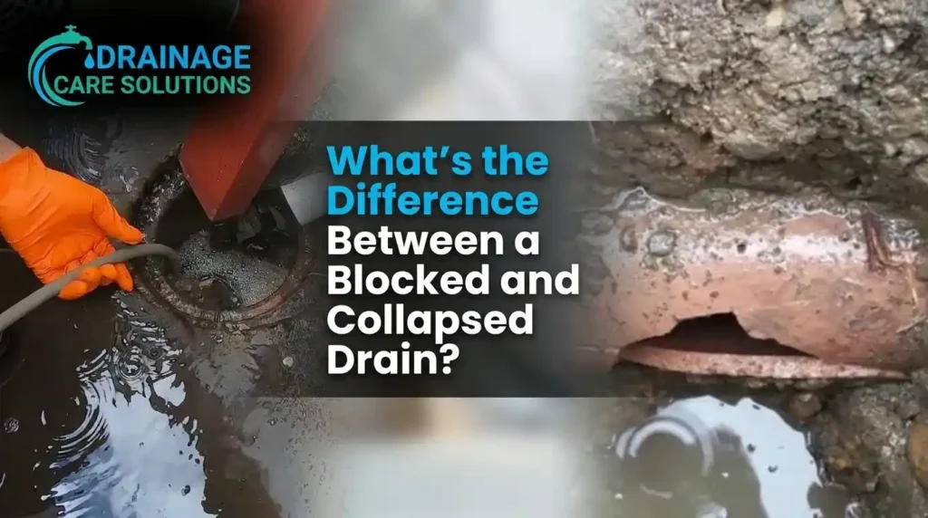 What's the Difference Between a Blocked and Collapsed Drain?