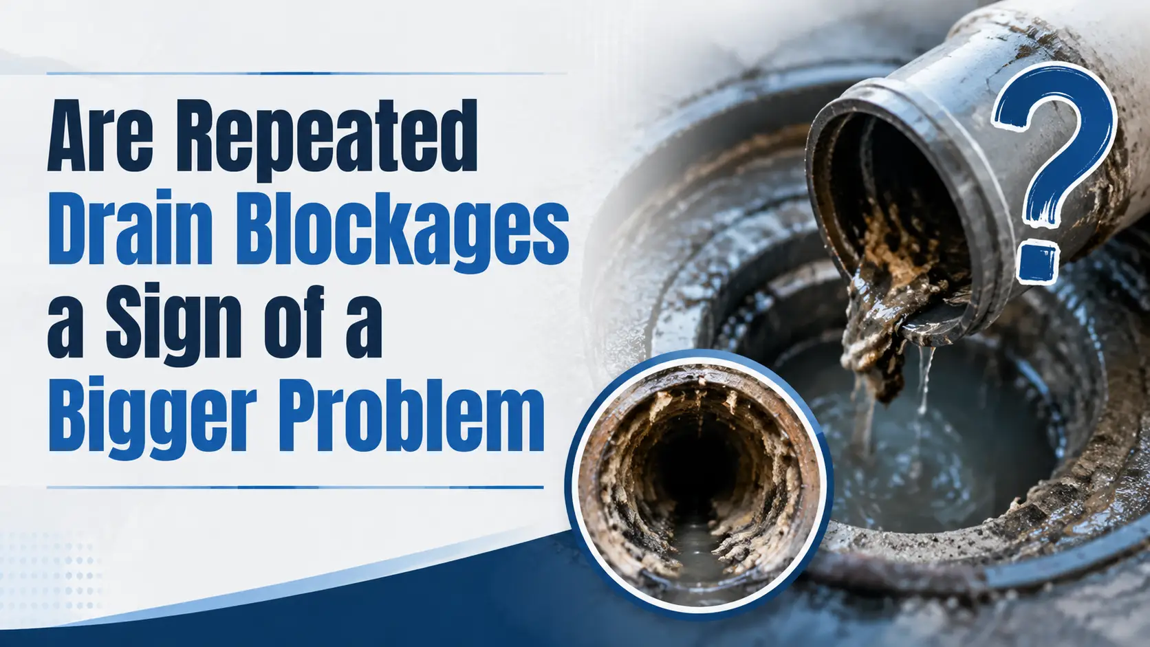 Are Repeated Drain Blockages a Sign of a Bigger Problem