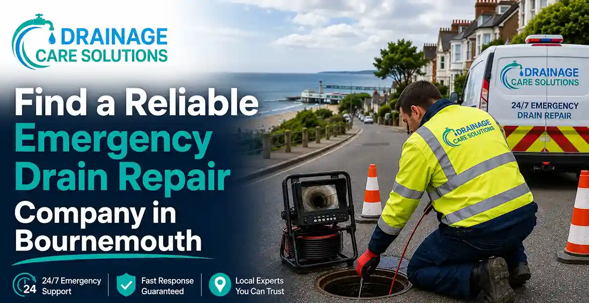 Reliable Emergency Drain Repair Company in Bournemouth