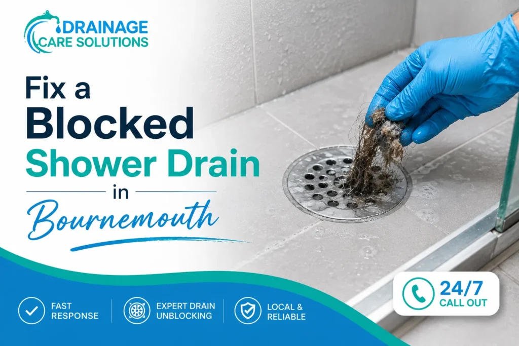How to Fix a Blocked Shower Drain in Bournemouth | Best Guide