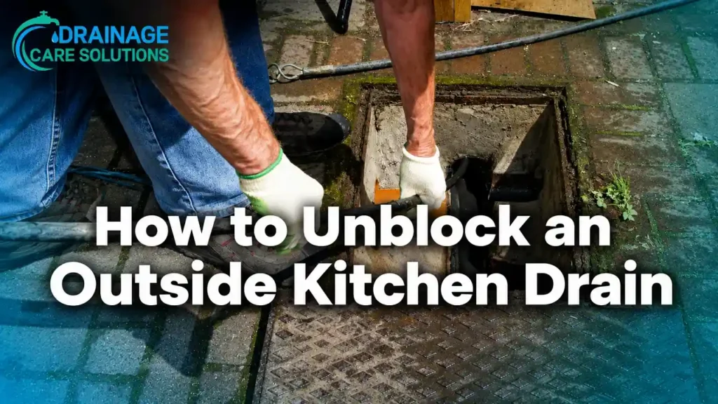 How to Unblock an Outside Kitchen Drain: UK Engineer's Guide