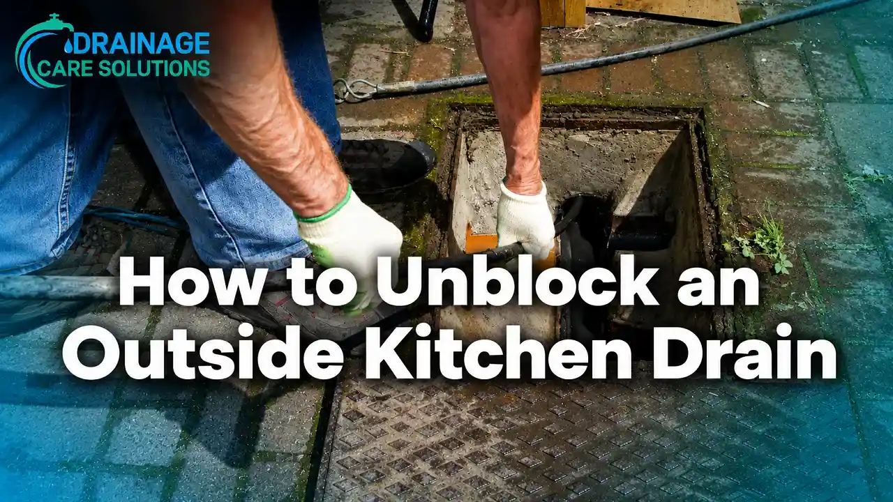 How to Unblock an Outside Kitchen Drain: UK Engineer's Guide