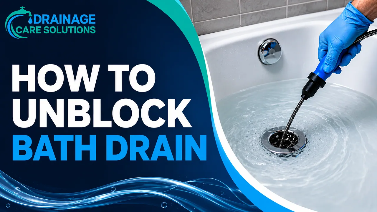 How to Unblock Bath Drain: Skip Chemicals, Save Pipes